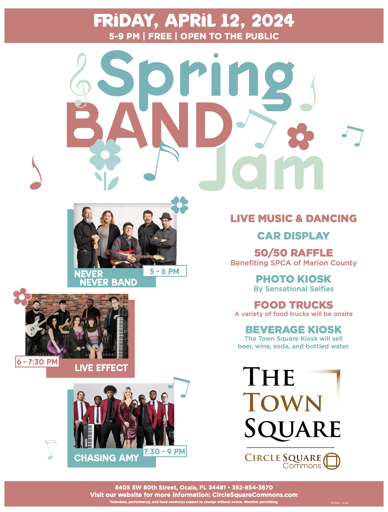 Spring Band Jam at The Town Square