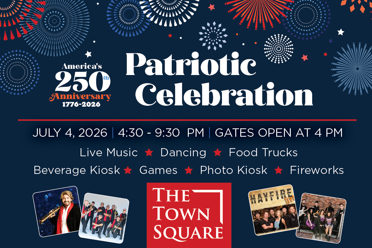 Patriotic Celebration in the Town Square at Circle Square Commons Ocala