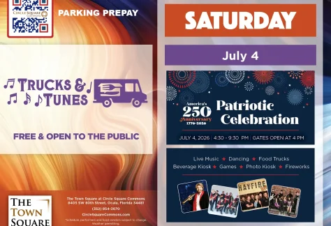 July 4th Celebration at Circle Square Commons.